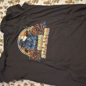 Torrid Black Graphic Tee with Colorful Design